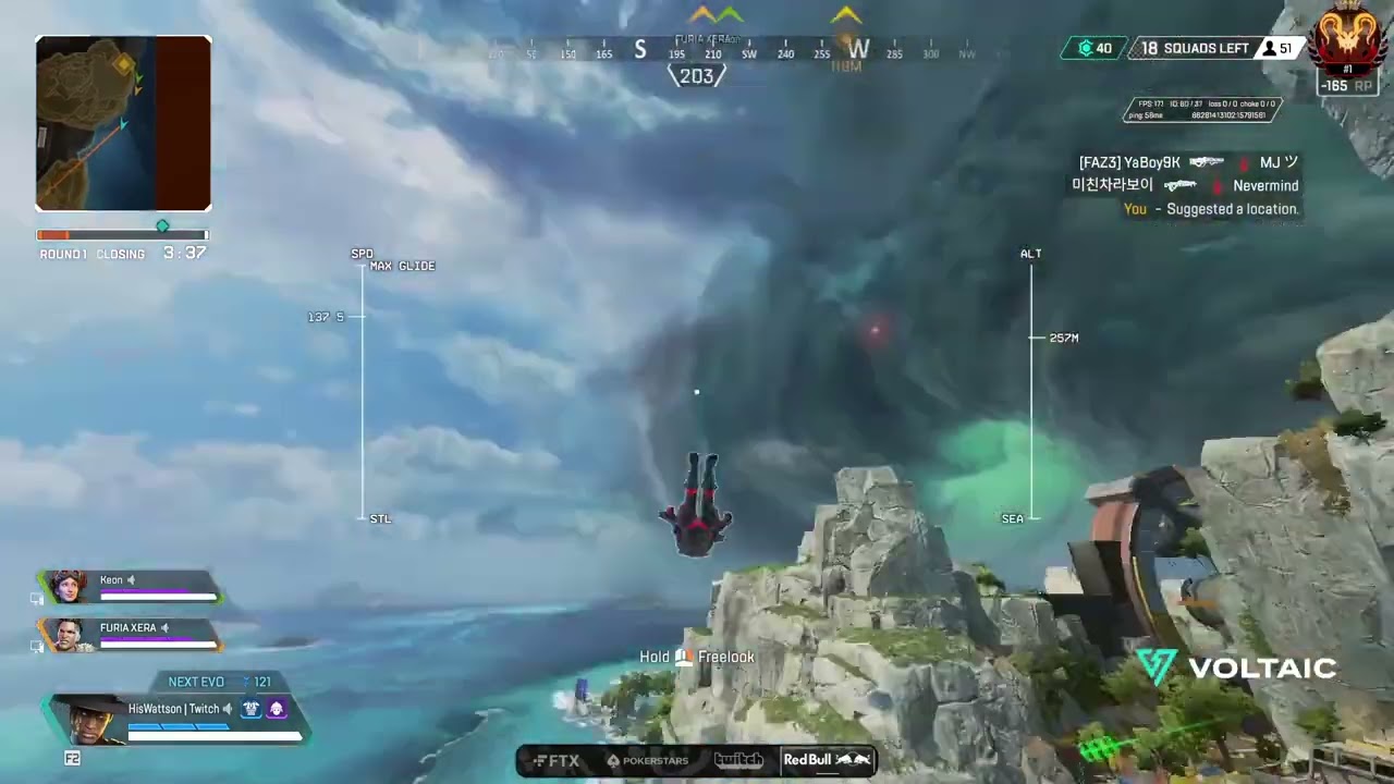 HISWATTSON SHOWS CRAZY ARMORY ROTATION WHILE BEING CAMPED 😲