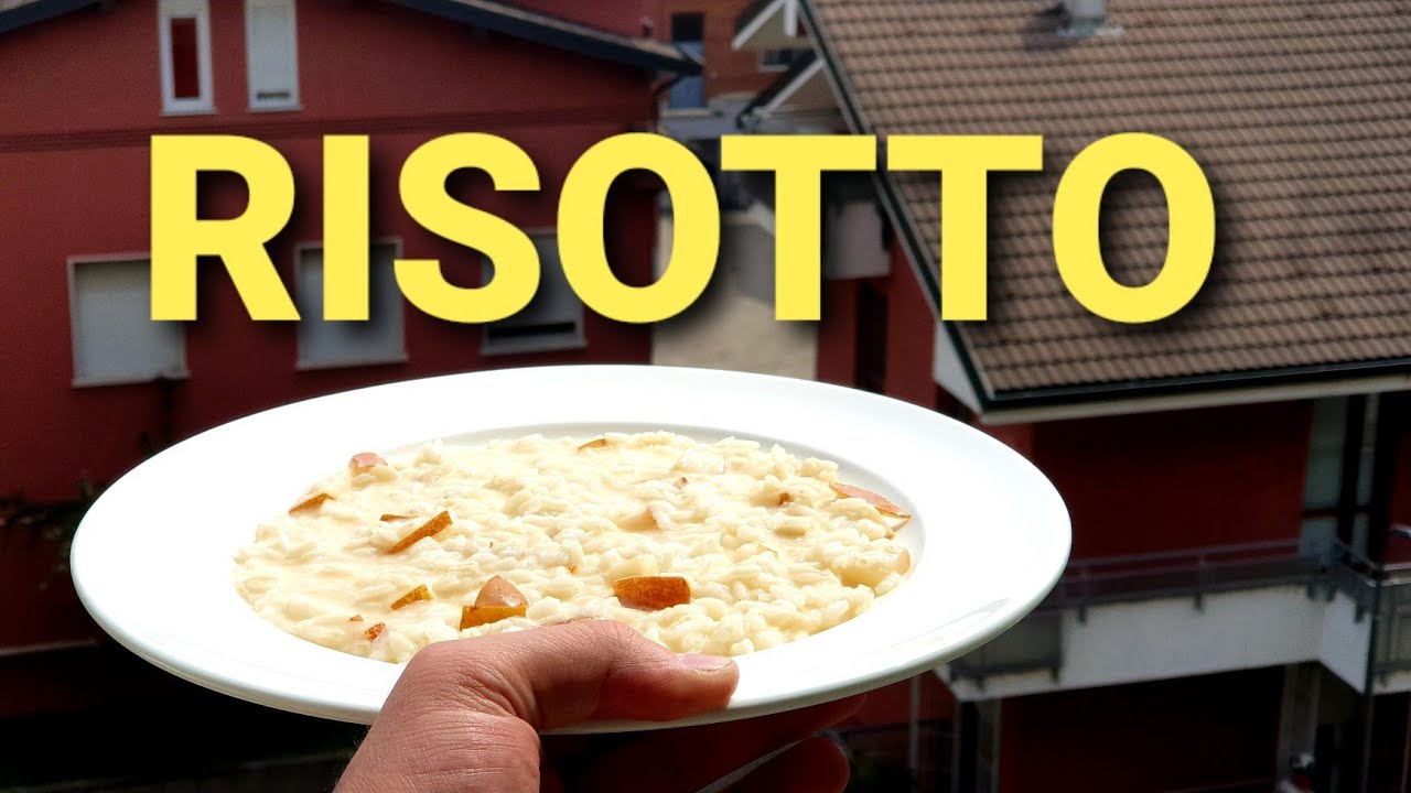 Risotto con Pere e Taleggio [CON IL BURRO GHIACCIATO] *ASSURDO FUNZIONA*