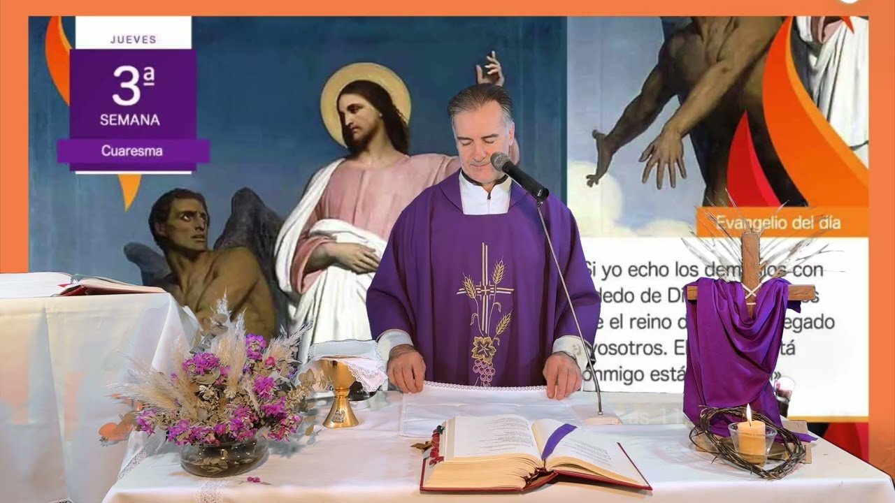 Santa Misa   JUEVES 12
