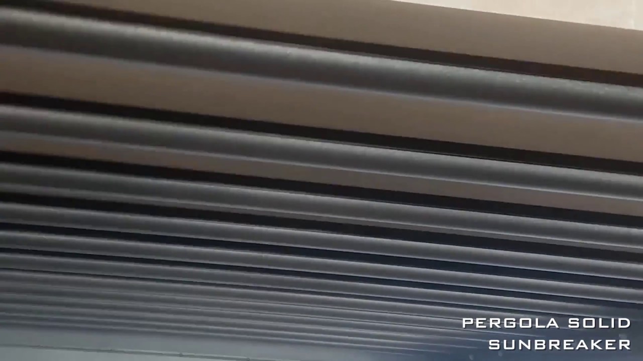 Pergola SOLID Sunbreaker - Prezentacja produktu