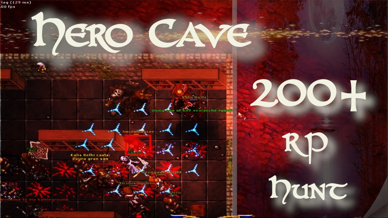 [ 200 + RP ] Hero Cave - Edron