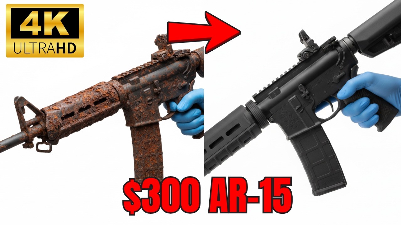 I Bought a $300 Police Confiscated AR-15 – Complete Restoration