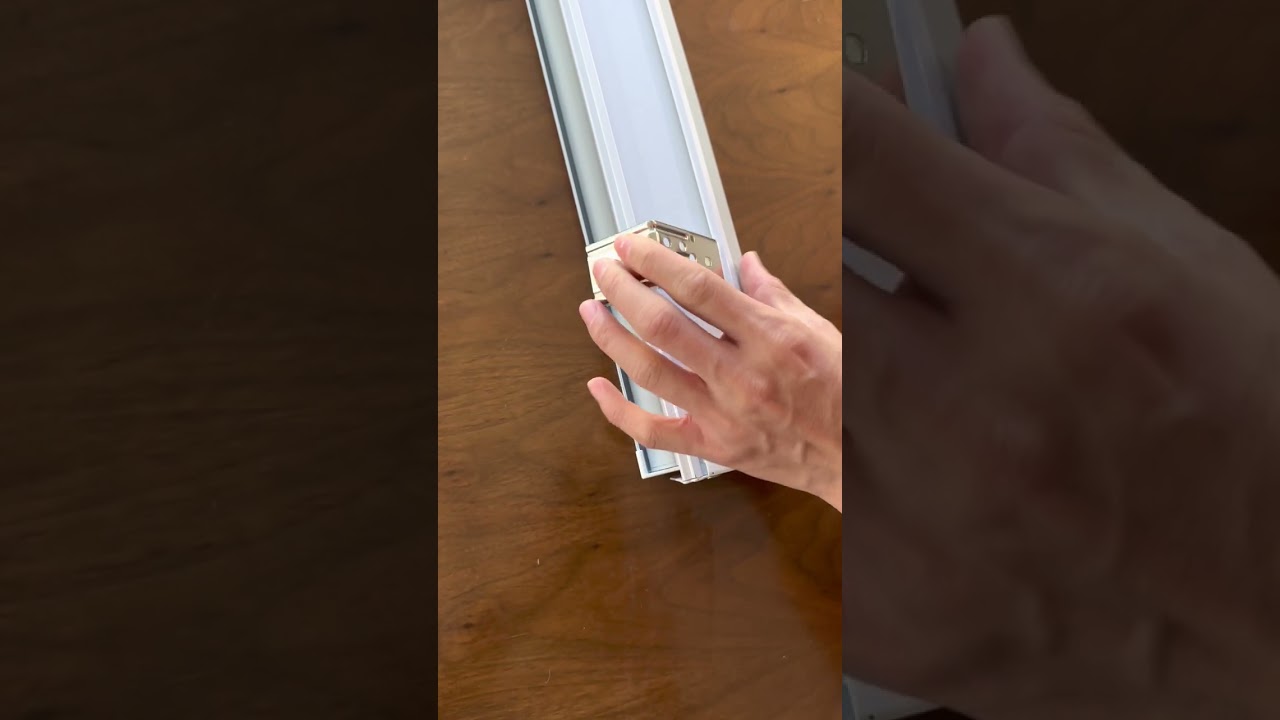 Newcastle Technologies  automatic blinds installation step 1: Mount Bracket