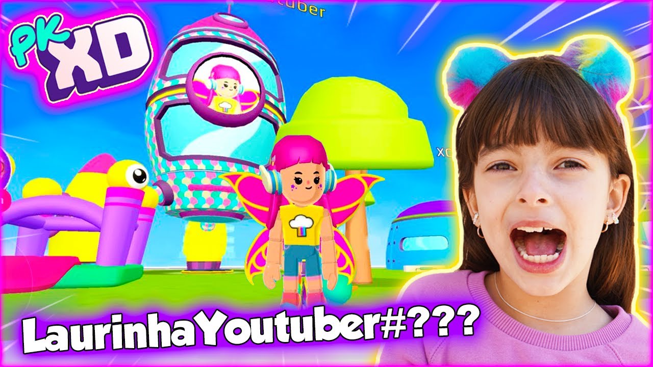 PK XD 🚀 A CASA DA LAURINHA NO PK XD COMPLETO | LAURINHA E HELENA GAMES