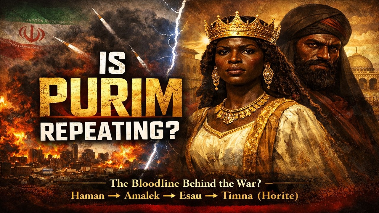WAR, Iran, Purim, Esther, Esau, Amalek, and the Horites