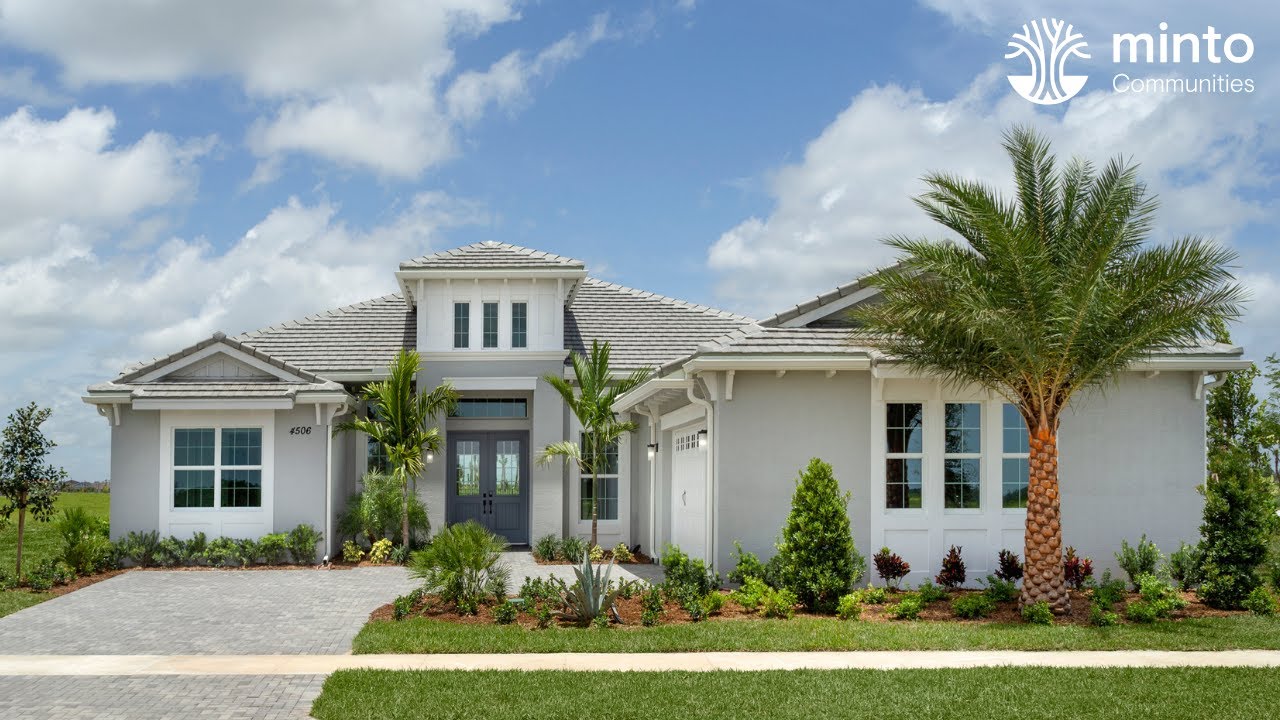 Guided Tour of The Tequesta Grand Model  | Westlake, FL | Minto Communities (Spanish Subtitles)