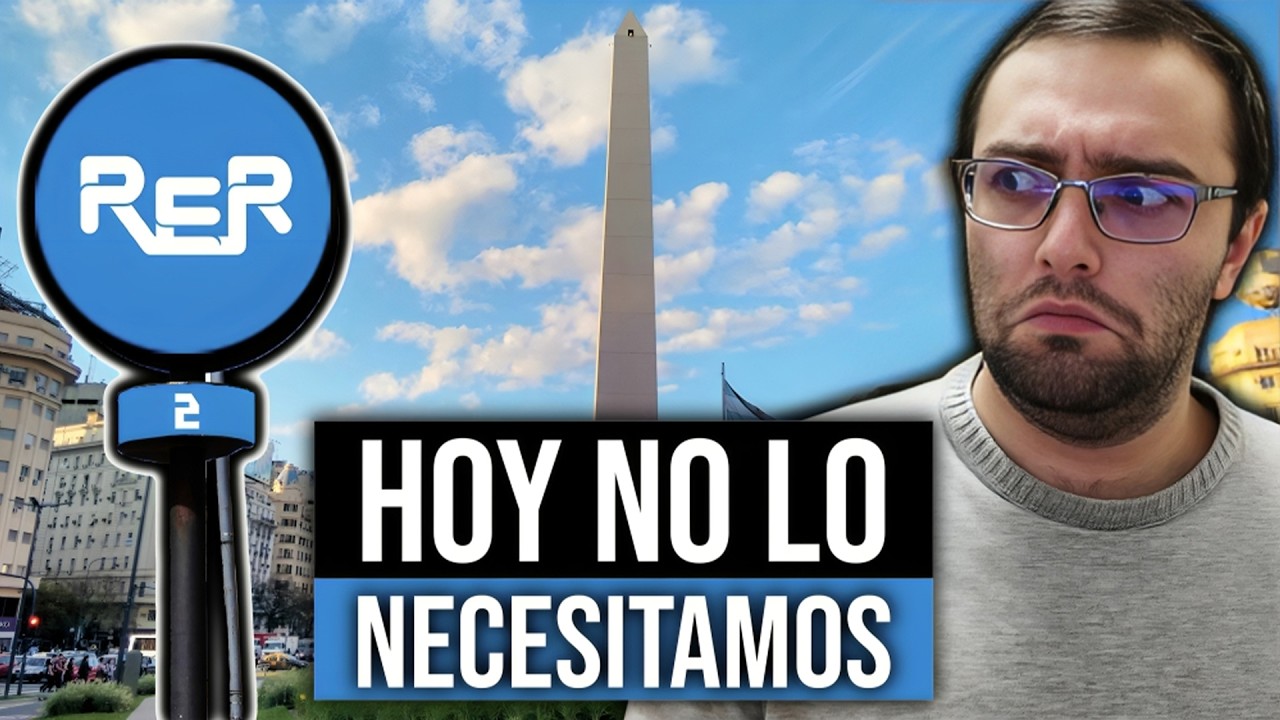 RER: El megaproyecto que NO vamos a ver (y por qué está bien)