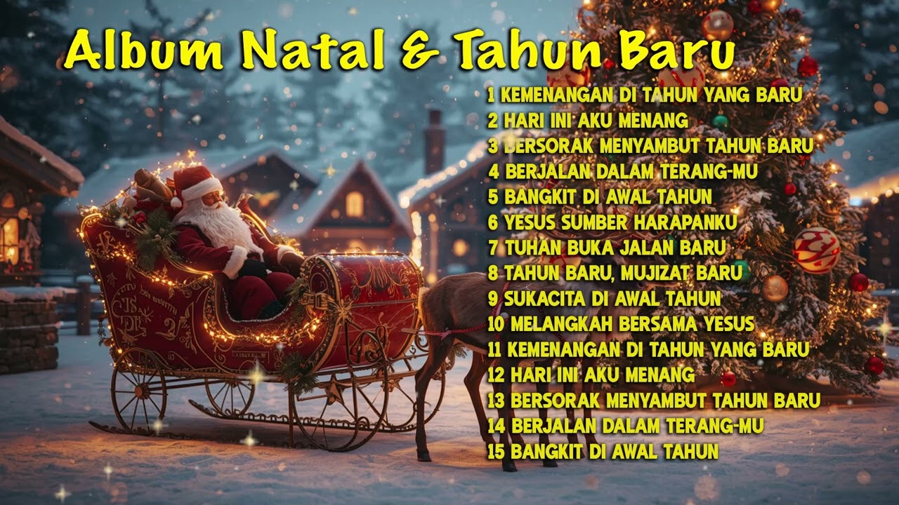 Sukacita Natal dan Tahun Baru || Lagu Natal dan tahun baru || Pujian Natal dan Tahun Baru