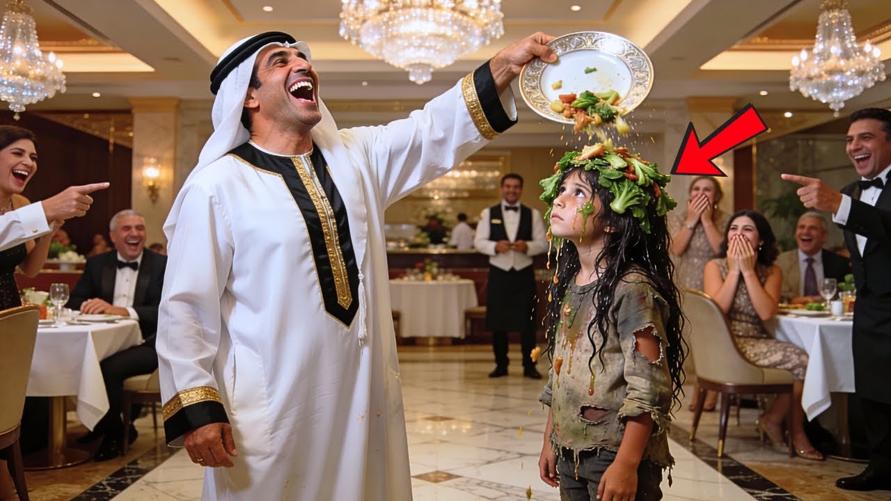 YOKSUL KIZ YEMEK İÇİN KENDİNİ AŞAĞILADI… MİLYARDER ALAY ETTİ, DAKİKALAR SONRA ONU SUSTURDU…