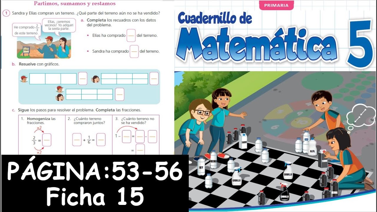 Ficha 15 - Partimos, sumamos y restamos