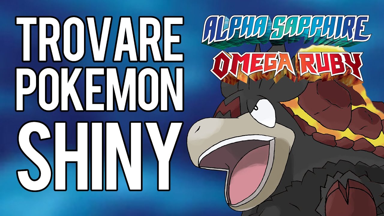 Come catturare pokemon shiny in Pokemon Alpha Zaffiro e Omega Rubino