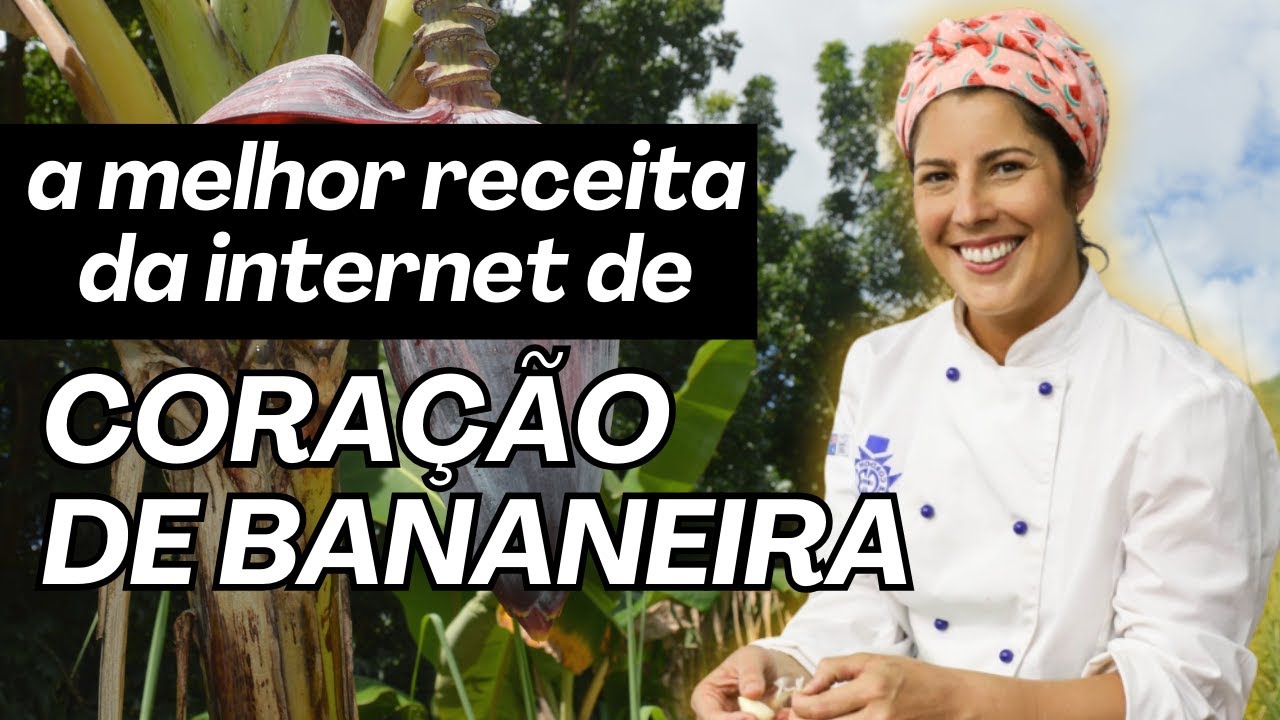 Coração da bananeira sem ferver 3x pra tirar o amargo, direto na frigideira, vem ver!