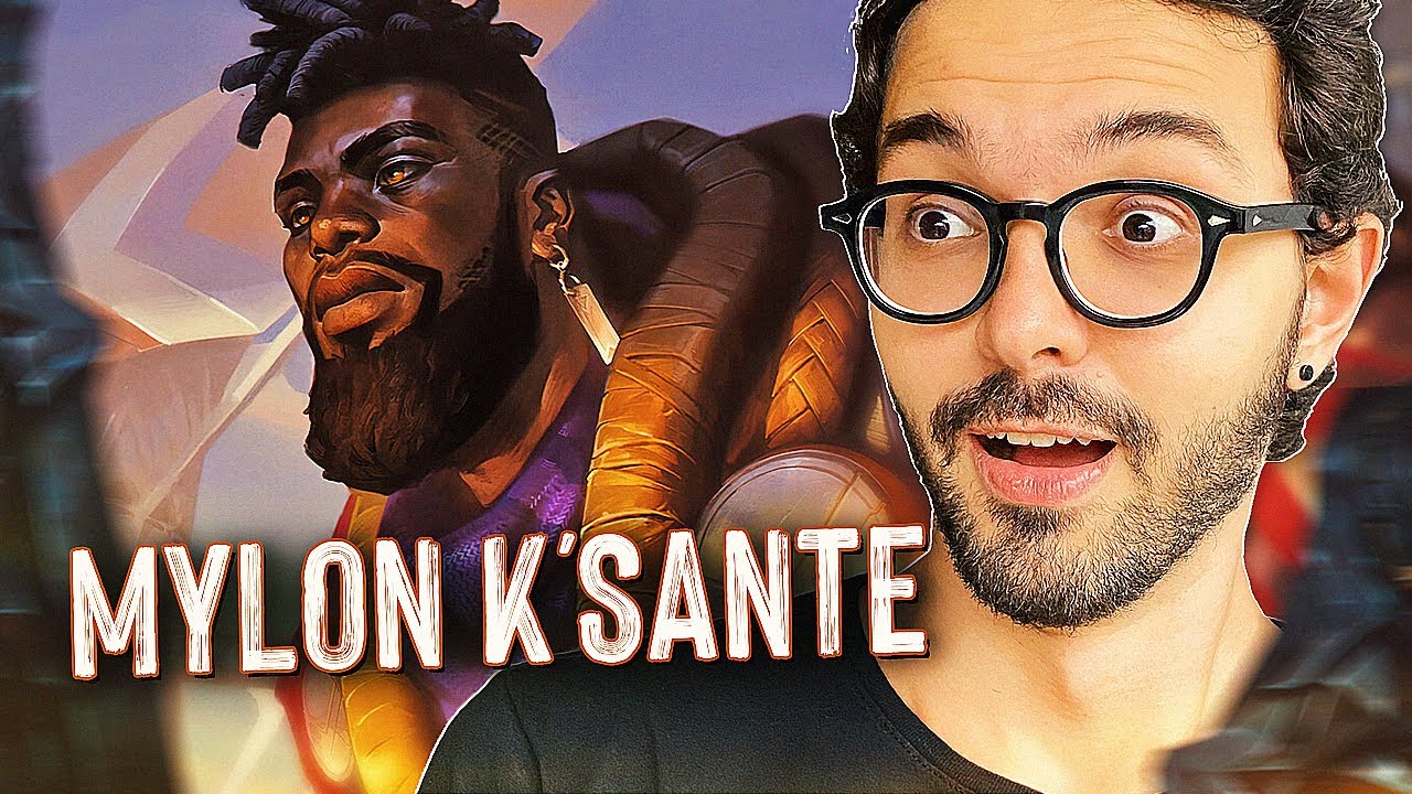 JOGUEI COM O K'SANTE PELA PRIMEIRA VEZ