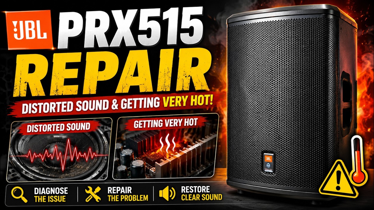 JBL PRX515 REPAIR