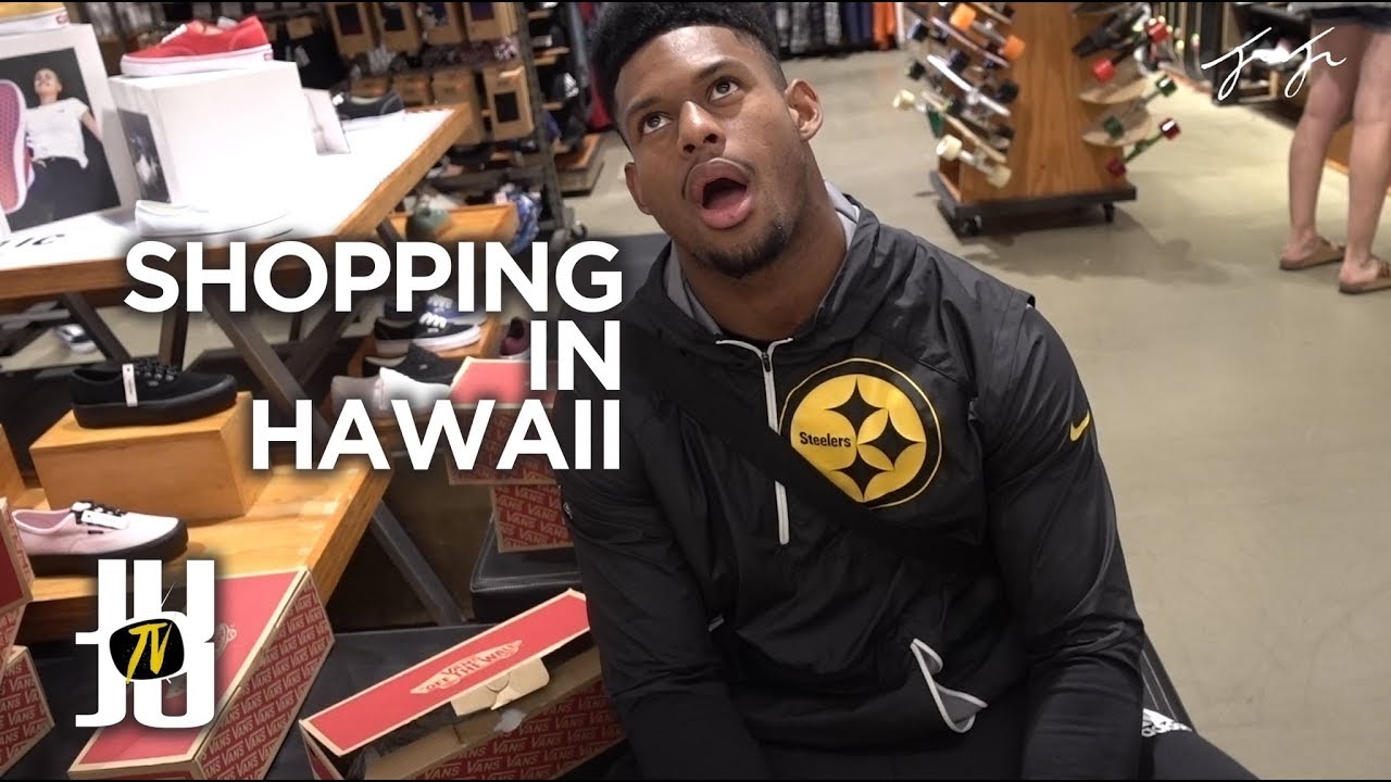 JuJu Smith-Schuster in Hawaii - Shopping, Skinny Jeans, & Sneakers | Vlog 2