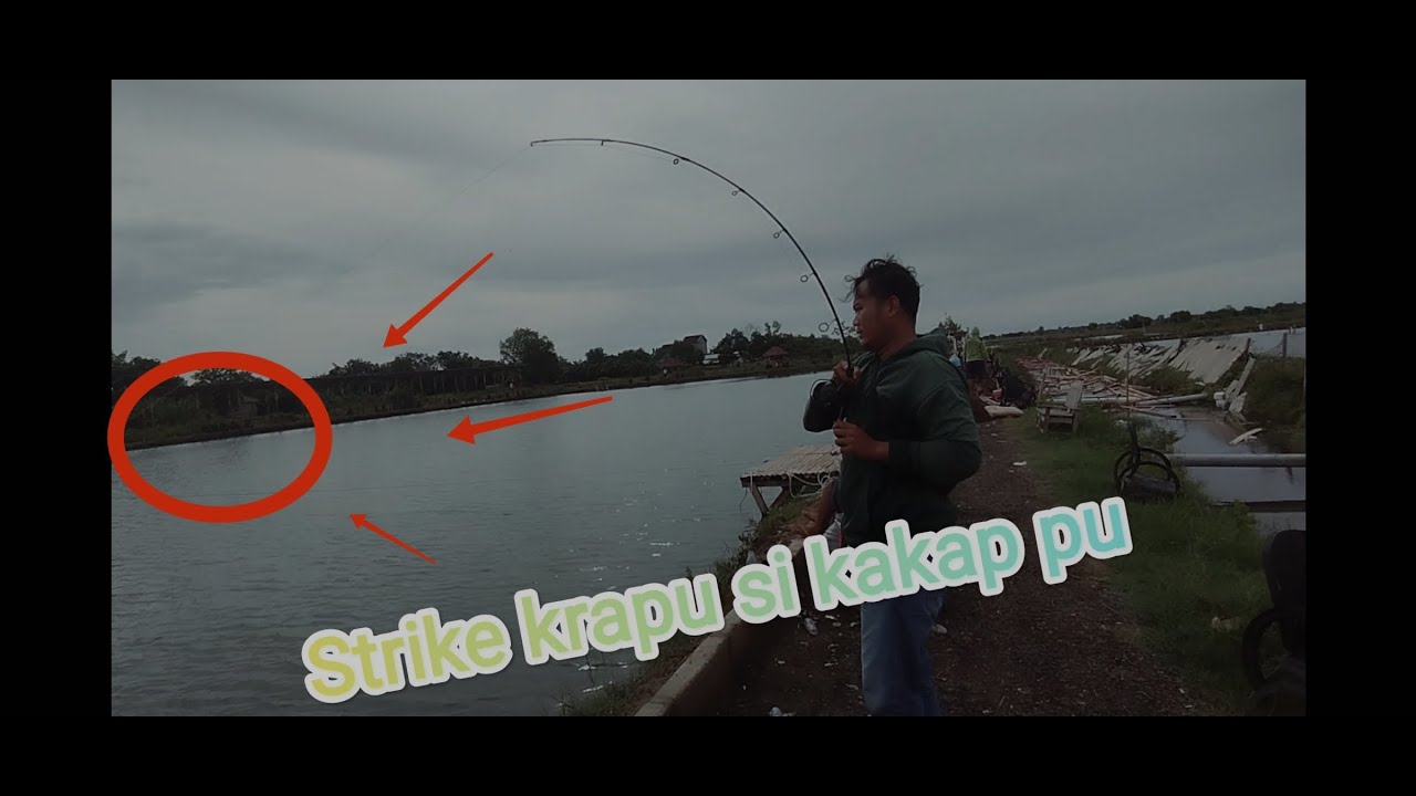 Mancing di SiAkap PU patimban ikan krapu nya menggila