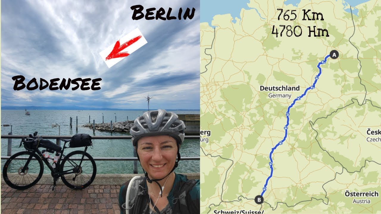 765 Km von Berlin zum Bodensee in 56 Stunden