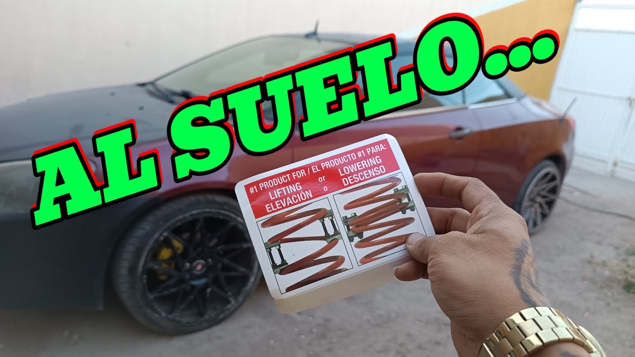 COMO ACHAPARRAR EL COCHE SIN CORTAR RESORTES ...