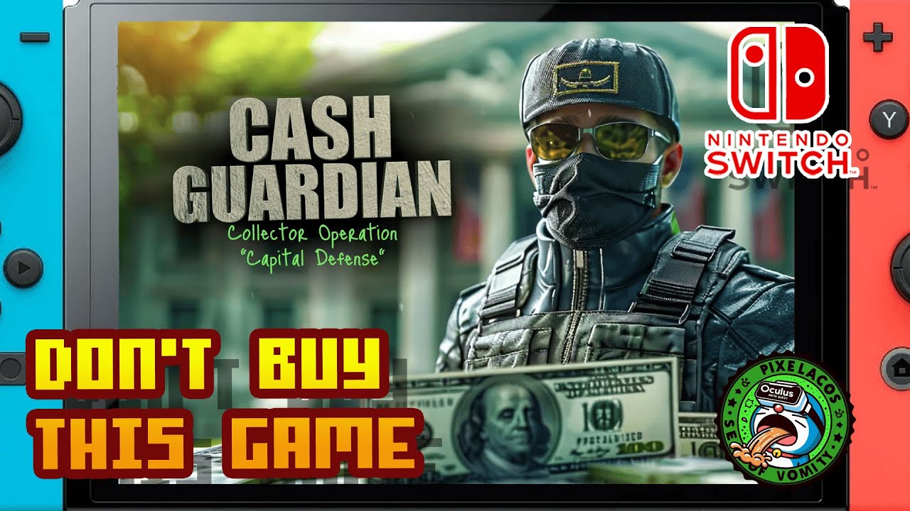 Cash Guardian: Collector Operation ''Capital Defense'' - (Nintendo Switch) - Framerate & Gameplay