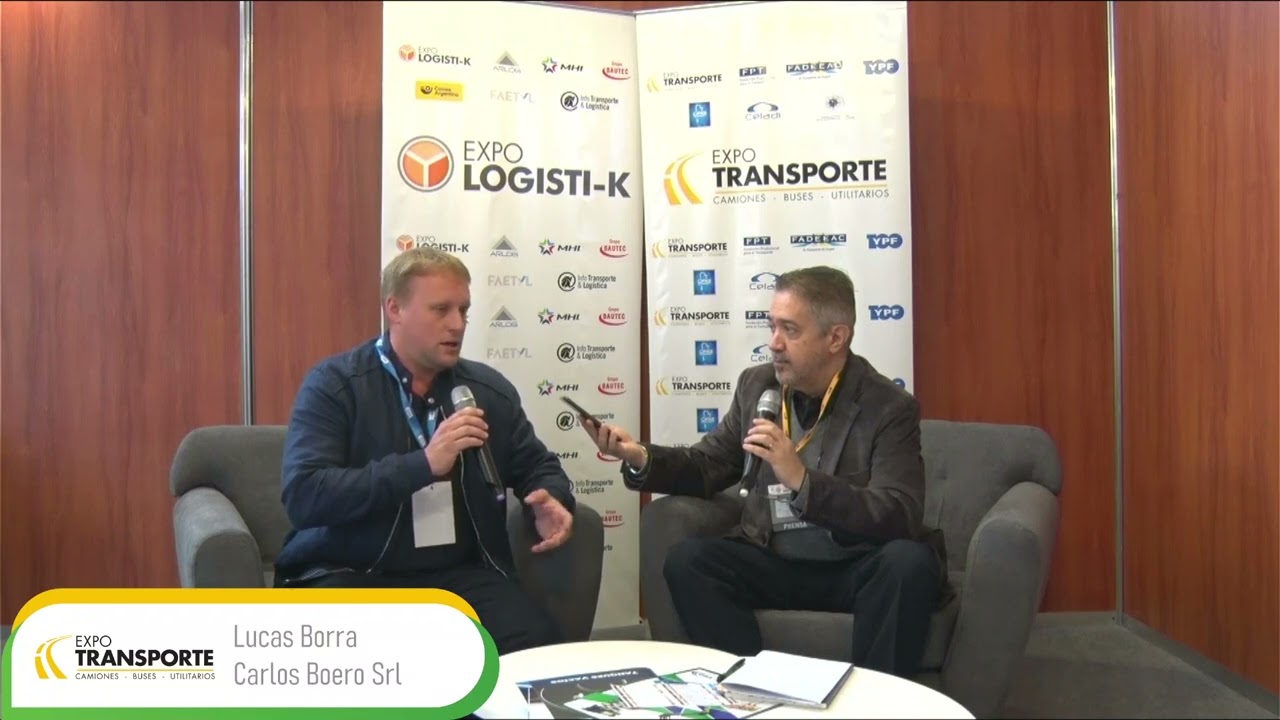 Expo Transporte 2022 - Entrevista a Lucas Borra de Carlos Boero S.R.L.
