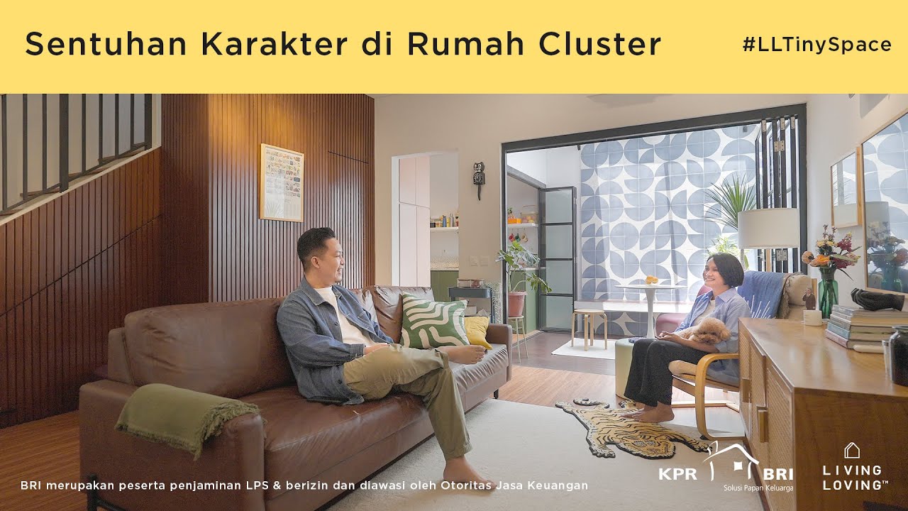 TINY SPACE | Sentuhan Karakter di Rumah Cluster
