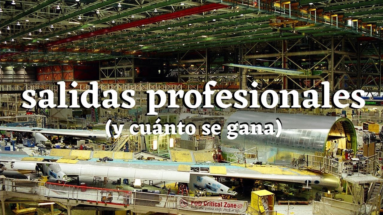 ¿De qué puedes trabajar con Ingeniería Aeroespacial? (y cuánto se gana...)