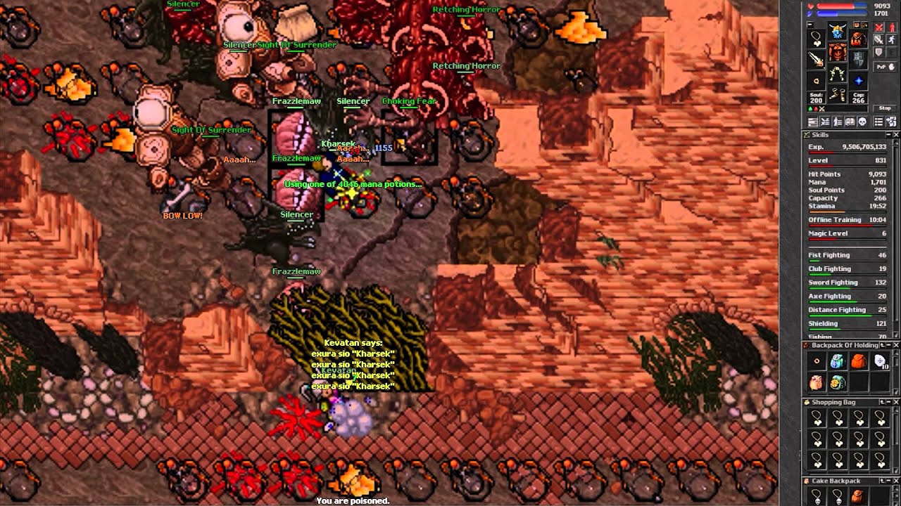 Kharsek e Kevatan Hunting #1 Roshamuul 1.9kk exp/h