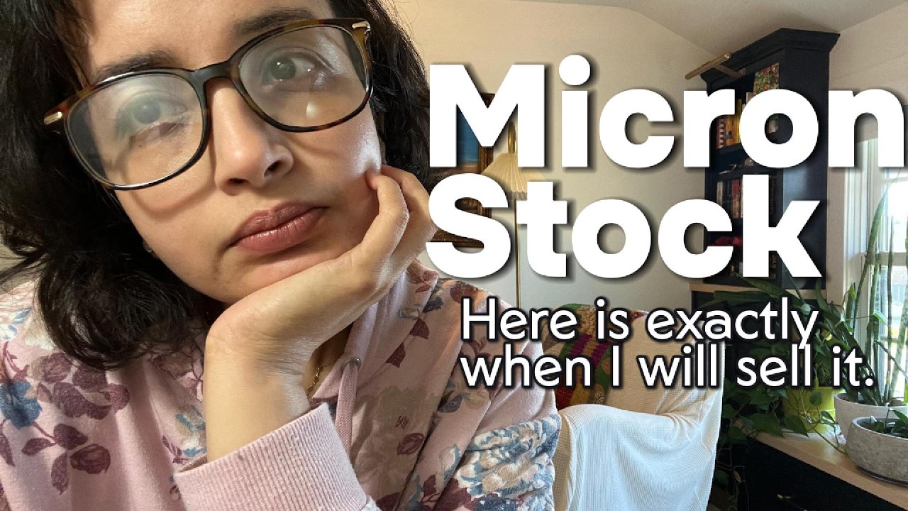 I Bought Micron. Here Is Exactly When I Will Sell It.