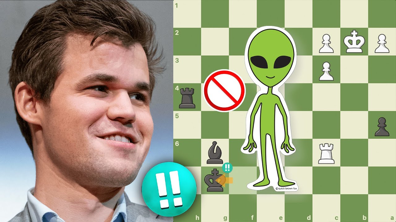 ALIENÍGENAS CONFIRMAM: Magnus Carlsen FEZ o LANCE PROIBIDO pela GALÁXIA 🚀👽♟️