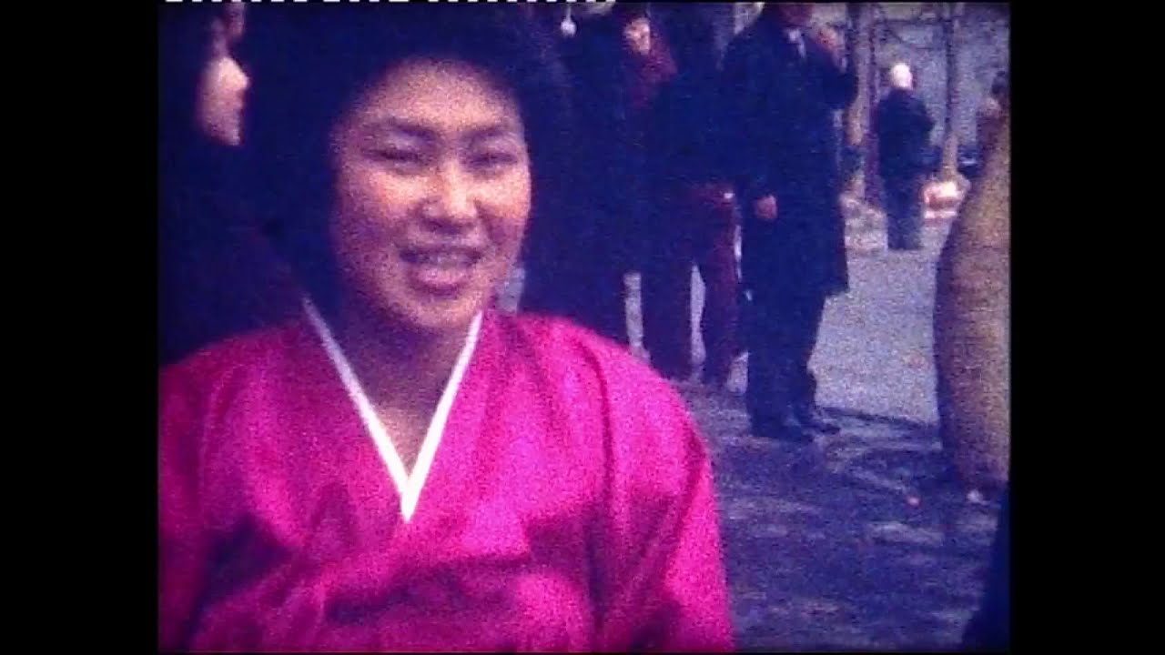 South Korea 1970, wonderful  Seoul in winter