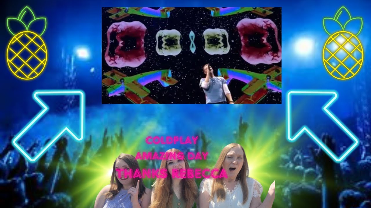 So Much Energy | Coldplay | Amazing Day | Kathy and Lulu Reaction