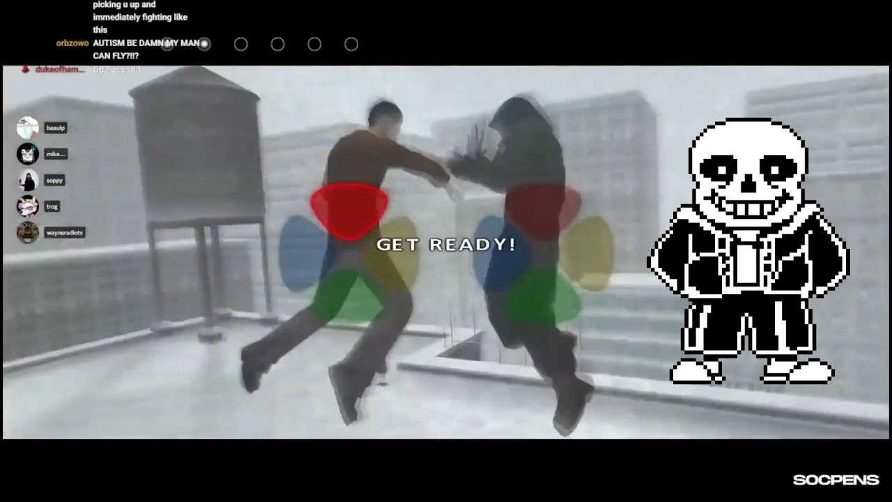 scorpy and rtvs react to that one indigo prophecy fight but i put megalovania over it