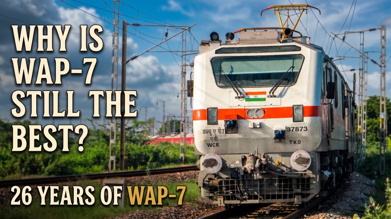 Why WAP7 Is Still the Most Reliable High-Speed Electric Locomotive in India | From 2000 to 2026