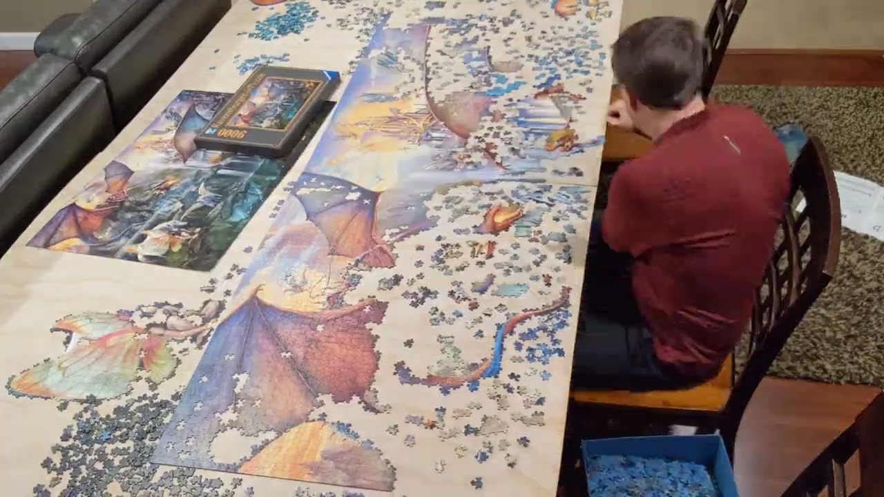 Dragon Forest Puzzle (9000 Pieces) Time-Lapse