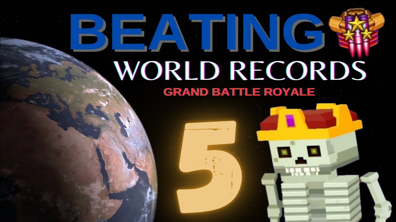 BEATING 5 WORLD RECORDS 🥇 Grand Battle Royale