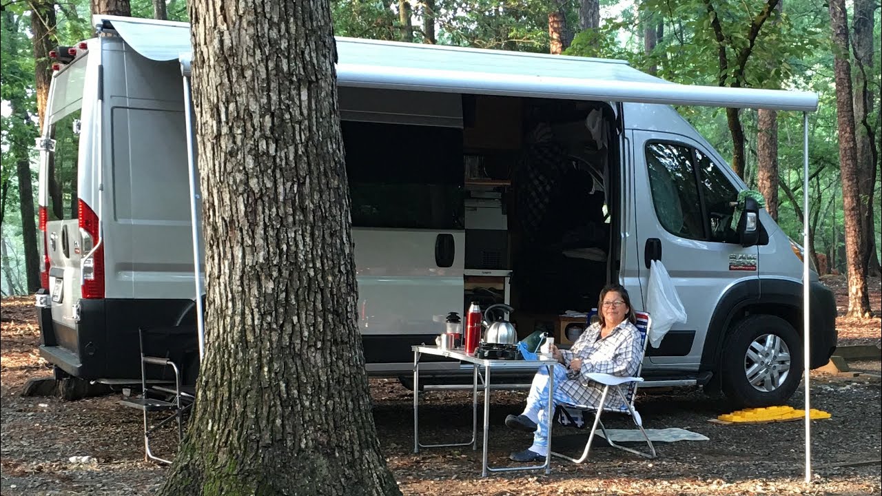 VAN TOUR of our Covan19  Camper hybrid/DIY Ram Promaster conversion