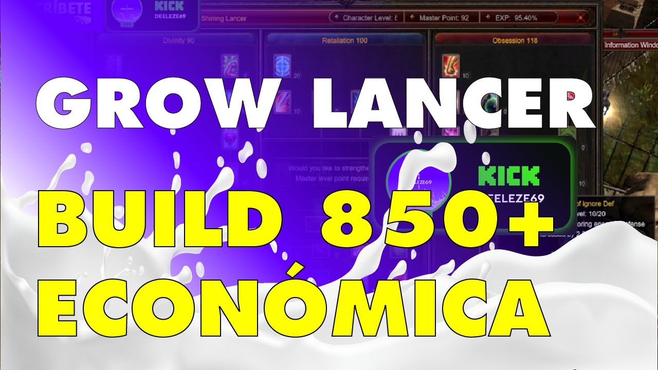 GROW LANCER MU ONLINE BUILD AGILIDAD 2025 💫 | Guía, stats y equipo recomendado