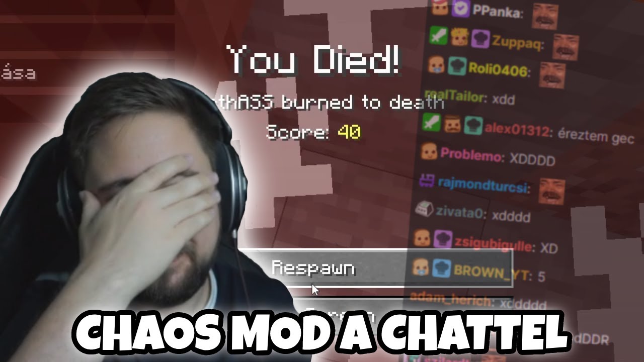 NORBI VS. CHAT - MINECRAFT CHAOS MOD