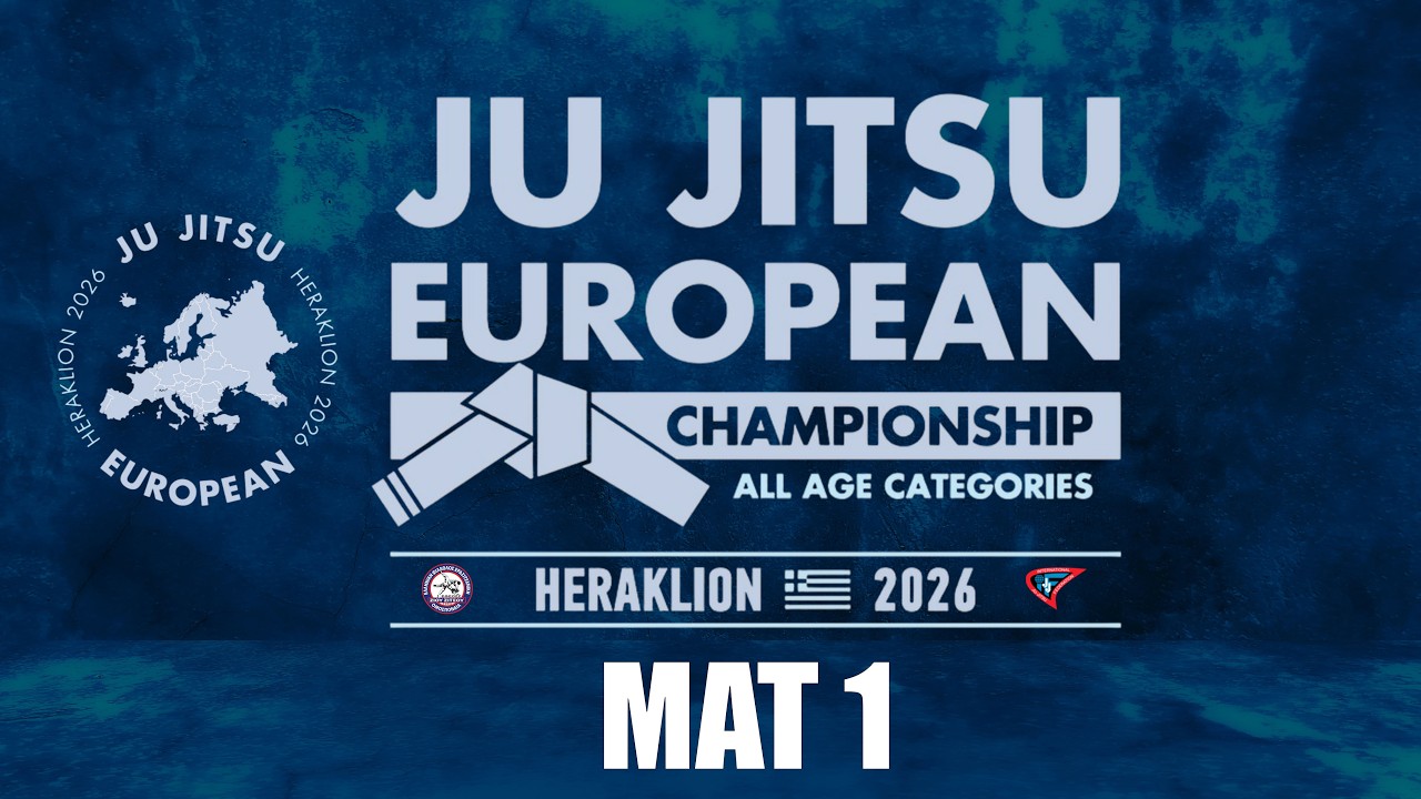 MAT 1| DAY 5 | Ju-Jitsu European Championship 2026 – HERAKLION CRETE