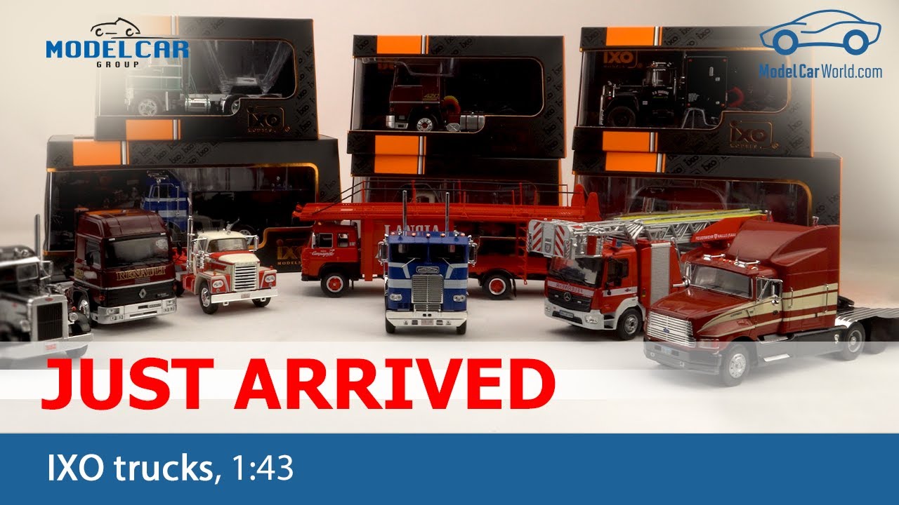 IXO - 1:43 Just arrived Trucks - New trucks and heavy utility vehicles available now