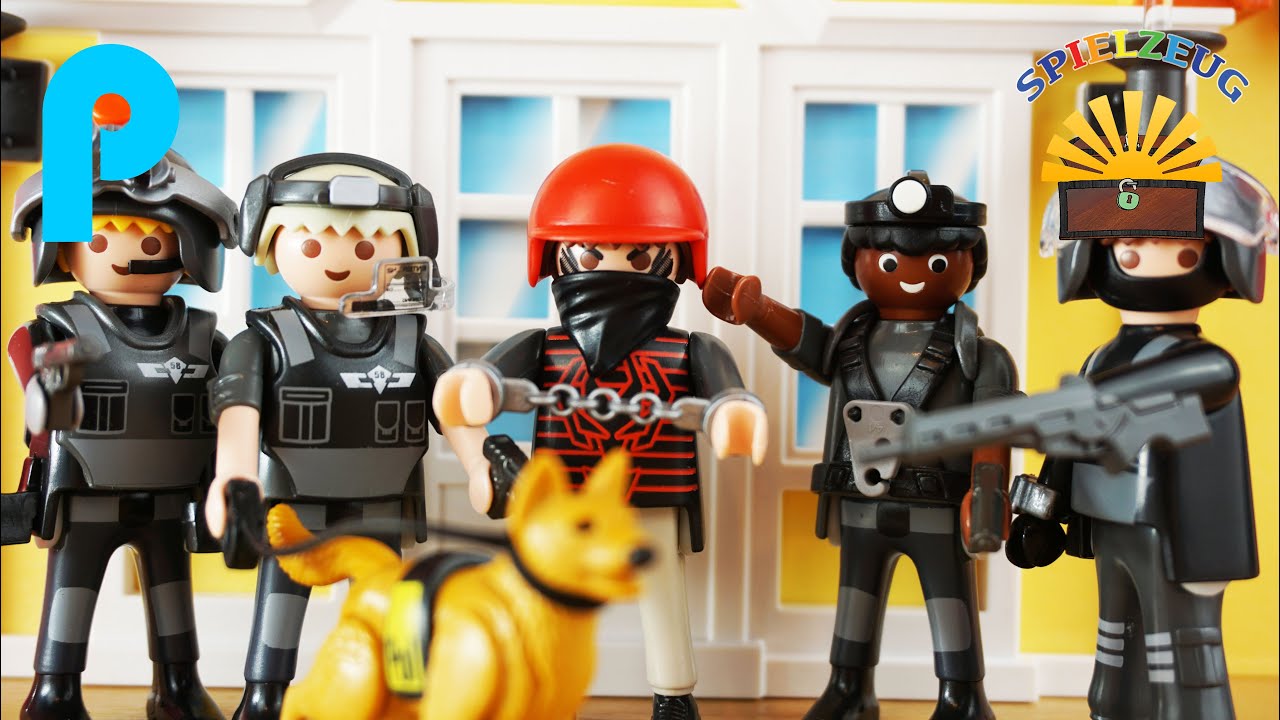 EINBRUCH IM FERIENHAUS MIT SEK EINSATZ - Playmobil Film deutsch Geschichte