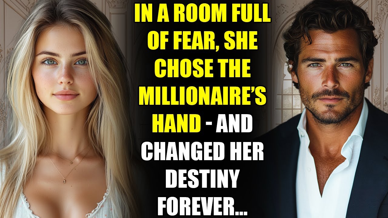 In a Room Full of Fear, She Chose the MILLIONAIRE’s Hand - And Changed Her Destiny Forever...