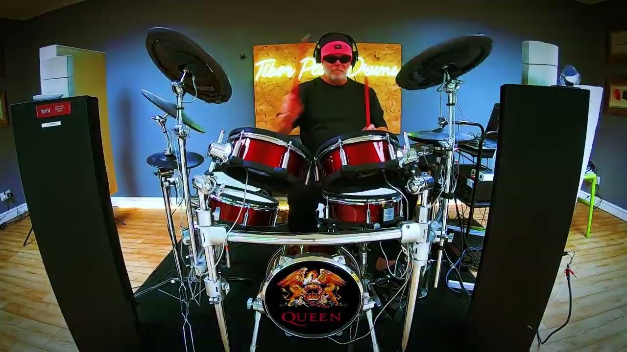 QUEEN - Tie your mother down - A drum cover