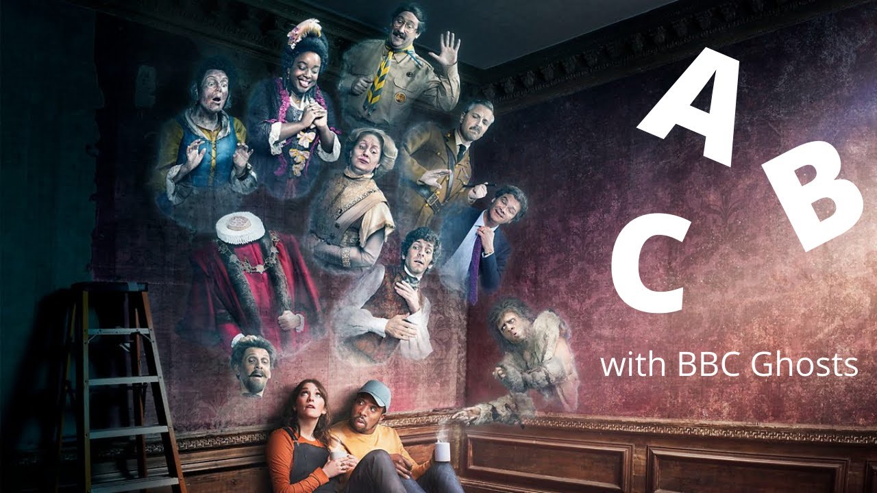 learn the alphabet with bbc ghosts