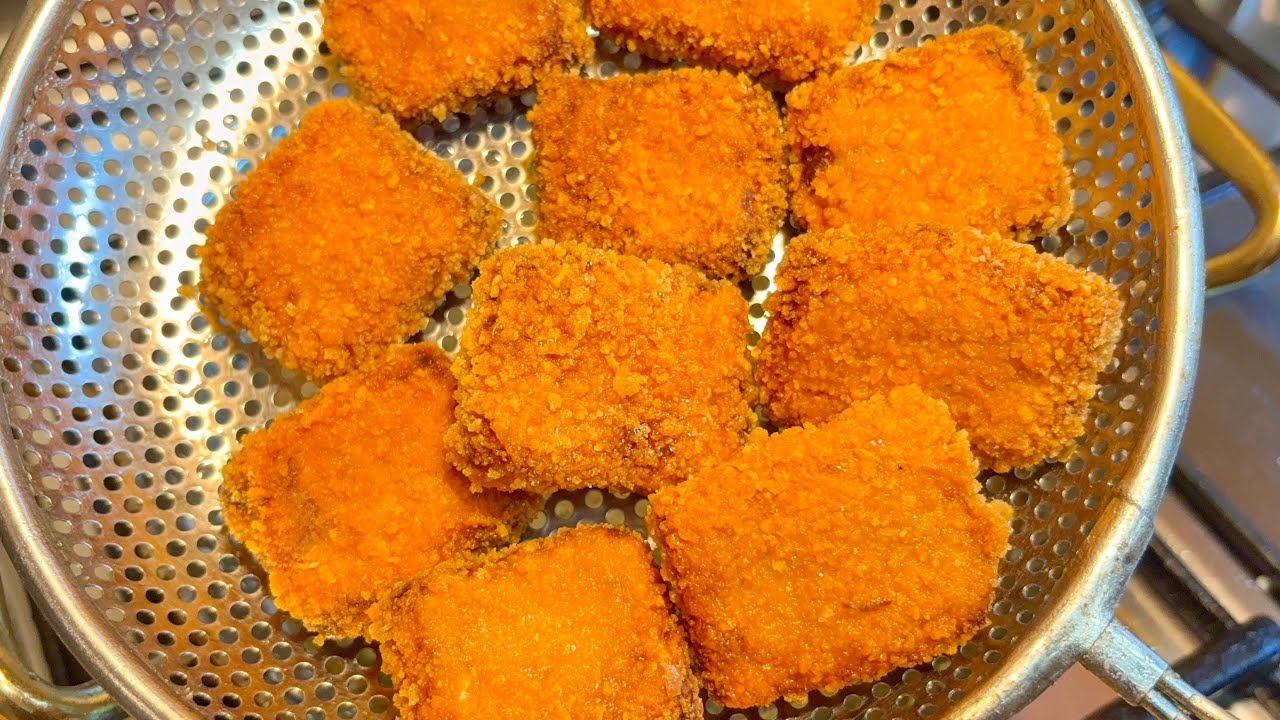  ১০ মিনিটে তৈরি করে নিন চিকেন নাগেটস | Chicken nuggets!! রমজান স্পেশাল রেসিপি🔥Ramadan special🌙 