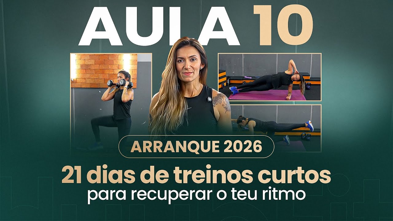 Adeus Barriga Inchada! O Segredo para um Core Forte e Cintura Fina - DIA 10 ARRANQUE 2026