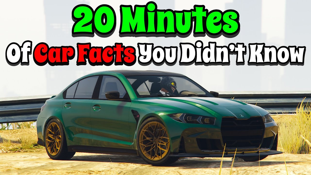 20 минут интересных фактов об автомобилях в GTA Online, которые вы не знали