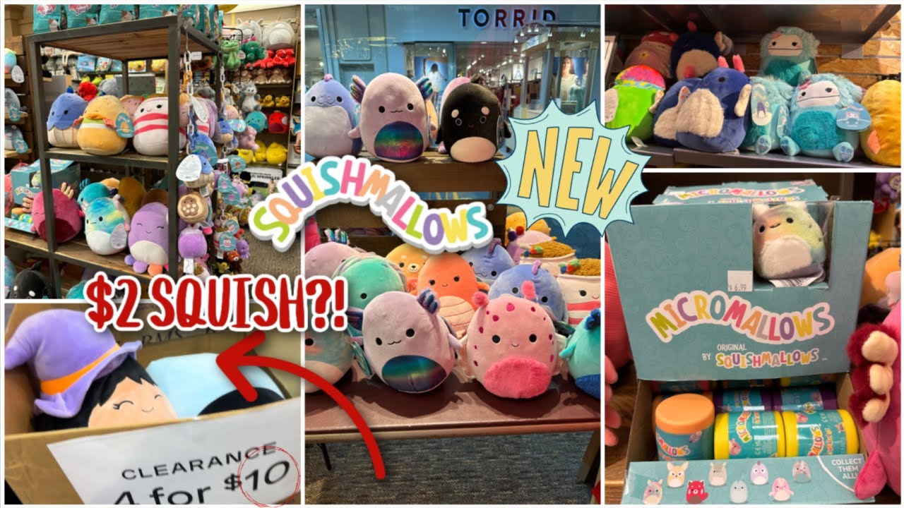 SQUISHMALLOW HUNTING FOR A WEEK! | $2 SQUISH?! *NEW* Micromallows & Joelle!