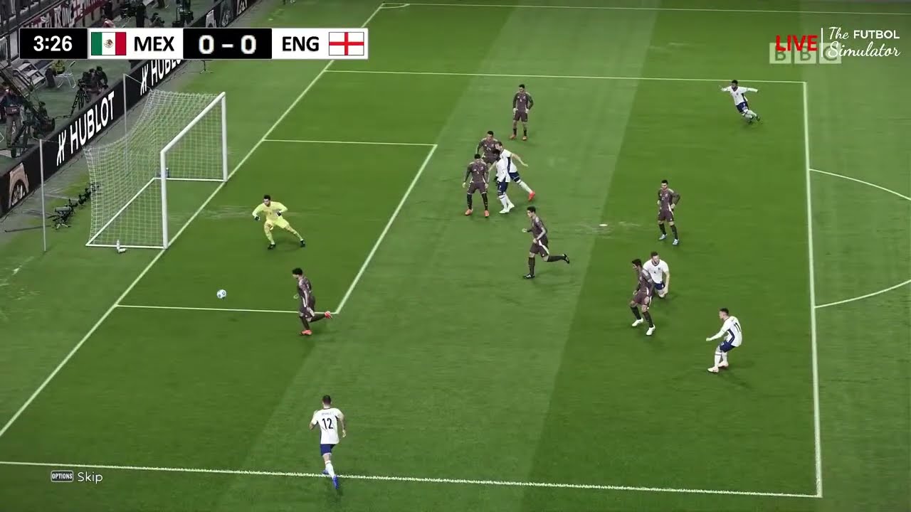 Mexico vs England | FIFA World Cup 2026 I Full Match Streaming | Video Game Simulation