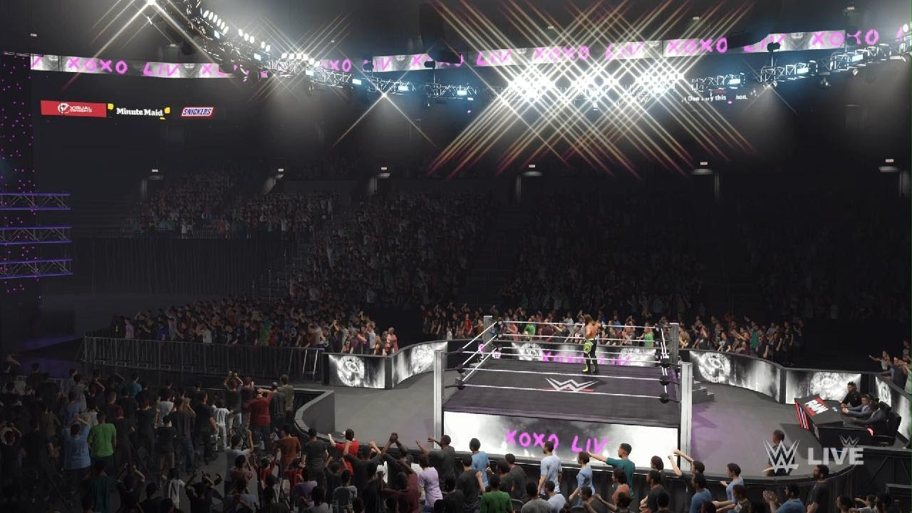 WWE 2K25 AJ Styles vs Liv Morgan